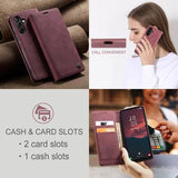 Samsung Galaxy A54 5G Caseme 013 Series Pung - Vinrød