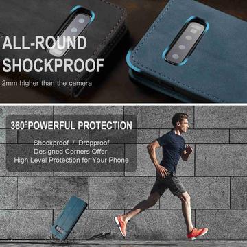 Samsung Galaxy S10 Caseme 013 Series Pung - Blå