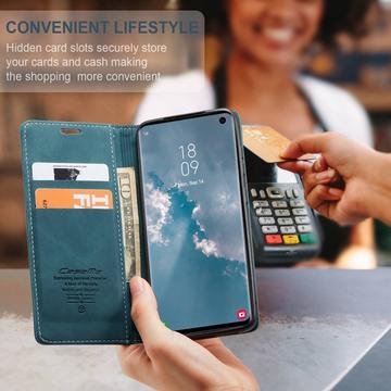 Samsung Galaxy S10 Caseme 013 Series Pung - Blå
