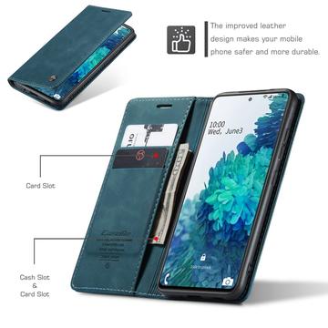 Samsung Galaxy S20 FE 5G Caseme 013 Series Pung - Blå