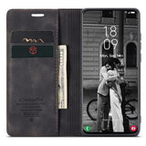 Samsung Galaxy S21 5G Caseme 013 Series Pung - Sort