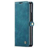 Caseme 013 Series Samsung Galaxy Z Fold4 Pung - Blå