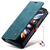 Caseme 013 Series Samsung Galaxy Z Fold4 Pung - Blå