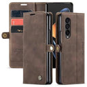Caseme 013 Series Samsung Galaxy Z Fold4 Pung - Kaffe