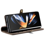 Caseme 013 Series Samsung Galaxy Z Fold4 Pung - Kaffe