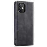 Caseme 013 Series iPhone 12 Mini Pung - Sort