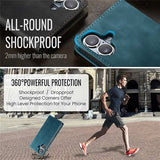 iPhone 16 Plus Caseme 013 Series Pung - Blå
