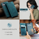 iPhone 16 Plus Caseme 013 Series Pung - Blå