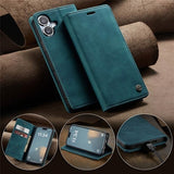 iPhone 16 Plus Caseme 013 Series Pung - Blå