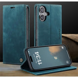iPhone 16 Plus Caseme 013 Series Pung - Blå
