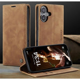 iPhone 16 Plus Caseme 013 Series Pung - Brun