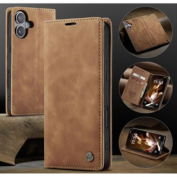 iPhone 16 Plus Caseme 013 Series Pung - Brun
