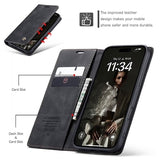 iPhone 16 Plus Caseme 013 Series Pung - Sort