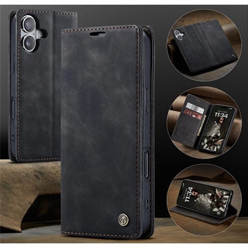 iPhone 16 Plus Caseme 013 Series Pung - Sort