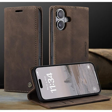 iPhone 16 Plus Caseme 013 Series Pung - Kaffe