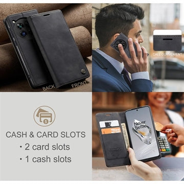 OnePlus 12 Caseme 013 Series Pung - Sort