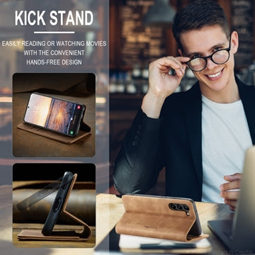 Samsung Galaxy S24 Caseme 013 Series Pung - Brun