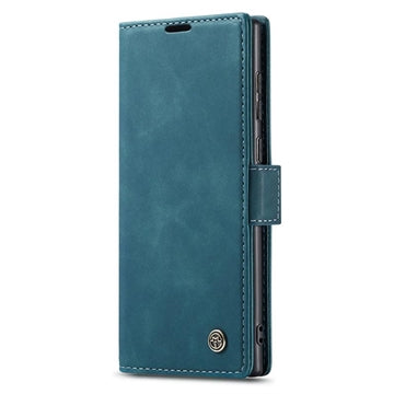 Samsung Galaxy S24 Ultra Caseme 013 Series Pung Cover - Blå