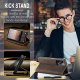 Xiaomi Redmi Note 12 Pro Caseme 013 Series Pung - Kaffe