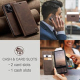 Xiaomi Redmi Note 12 Pro Caseme 013 Series Pung - Kaffe