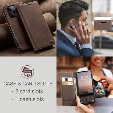 Xiaomi Redmi Note 12 Pro Caseme 013 Series Pung - Kaffe