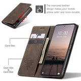 Xiaomi Redmi Note 12 Pro Caseme 013 Series Pung - Kaffe