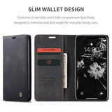 iPhone 11 Caseme 013 Series Pung - Sort