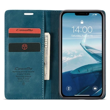 iPhone 11 Caseme 013 Series Pung - Blå