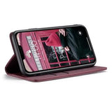 iPhone 11 Caseme 013 Series Pung - Vinrød