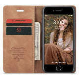 iPhone 7/8/SE (2020)/SE (2022) Caseme 013 Series Pung - Kaki