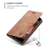 iPhone 7/8/SE (2020)/SE (2022) Caseme 013 Series Pung - Kaki