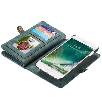 Caseme 2-in-1 iPhone 7 Plus / iPhone 8 Plus Pung - Blå
