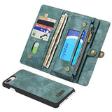 Caseme 2-in-1 iPhone 7 Plus / iPhone 8 Plus Pung - Blå