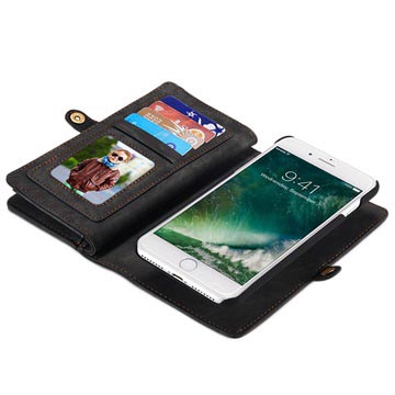 Caseme 2-in-1 iPhone 7 Plus / iPhone 8 Plus Pung - Grå