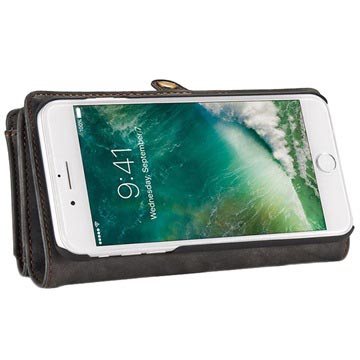 Caseme 2-in-1 iPhone 7 Plus / iPhone 8 Plus Pung - Grå