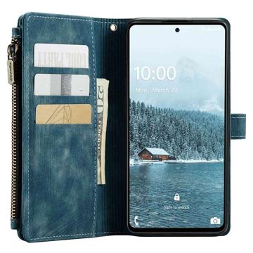 Caseme C30 Multifunktionel Samsung Galaxy A33 5G Pung - Blå