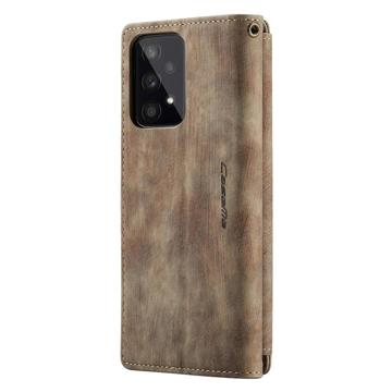 Caseme C30 Multifunktionel Samsung Galaxy A33 5G Pung - Brun