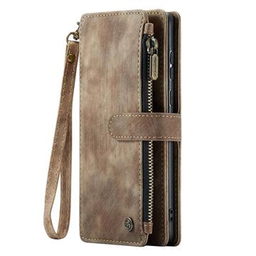 Caseme C30 Multifunktionel Samsung Galaxy A33 5G Pung - Brun