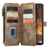 Caseme C30 Multifunktionel Samsung Galaxy A33 5G Pung - Brun