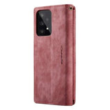 Caseme C30 Multifunktionel Samsung Galaxy A33 5G Pung - Rød