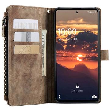Caseme C30 Multifunktionel Samsung Galaxy A53 5G Pung - Brun