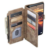 Caseme C30 Multifunktionel Samsung Galaxy A53 5G Pung - Brun