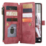 Caseme C30 Multifunktionel Samsung Galaxy A53 5G Pung - Rød