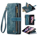 Caseme C30 Multifunktionel Samsung Galaxy Z Fold4 Pung - Blå