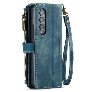 Caseme C30 Multifunktionel Samsung Galaxy Z Fold4 Pung - Blå