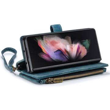 Caseme C30 Multifunktionel Samsung Galaxy Z Fold4 Pung - Blå