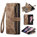 Caseme C30 Multifunktionel Samsung Galaxy Z Fold4 Pung - Brun