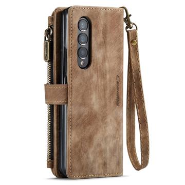 Caseme C30 Multifunktionel Samsung Galaxy Z Fold4 Pung - Brun
