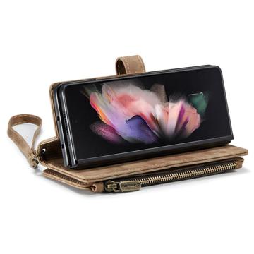 Caseme C30 Multifunktionel Samsung Galaxy Z Fold4 Pung - Brun