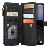 Caseme C30 Multifunktionel Samsung Galaxy A33 5G Pung - Sort